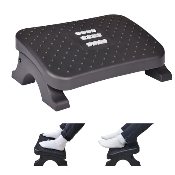 Reposapiés Ergonómico Para Colocar Debajo Del Escritorio Con Superficie De Masaje