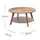 thumbnail image 3 of Mesa Centro Light Walnut, 3 of 3