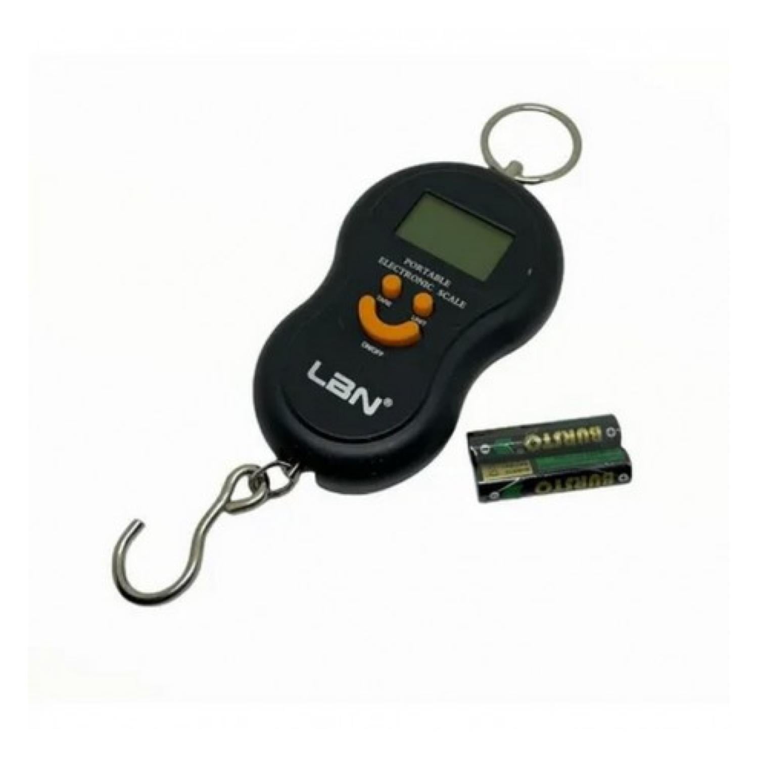 Genérico - Balanza Peso Portatil De Gancho 50kg Negro Lbs100 Lbn