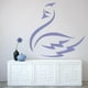 thumbnail image 2 of Decomural Swan Outline Birds & Feathers WS-19399, 2 of 2