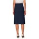 thumbnail image 3 of INSPIRE CHIC Falda Lápiz Elegante para Mujer con Cintura Alta y Abertura Trasera para Trabajo y Uso Casual M Azul Marino, 3 of 5