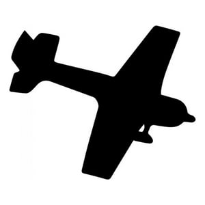 Rienda Libre Graphics - Decomural Propeller Plane Aeroplane Pack Ws-33140