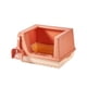 thumbnail image 5 of Caja De Arena Para Gatos, Bandeja De Arena, Lados Altos, Semicerrada, Ahorro De Espacio, Antisalpicaduras, Naranja S, 5 of 5