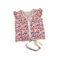 Ioensy - Chaleco De Natación Para Niños De 2 A 9 Años Para Comenzar A Nadar, Deportes Acuáticos, Chaleco Salvavidas Para Niños, Flores Rosas