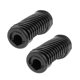 thumbnail image 4 of Cáscara de goma de la cubierta de la clavija del pie del pedal del reposapiés de la motocicleta 2pcs para honda cg125, 4 of 5