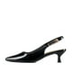 thumbnail image 4 of Zapato Taco Talón Abierto Simil Charol Mujer Weide GHE37, 4 of 9