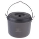 thumbnail image 1 of acampar portátil colgar olla cocinar al aire libre olla caldera olla l, 1 of 5