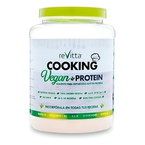Revitta Wellness - Proteina Vegana Para Cocinar Cooking Vegan Protein 1 Kg.