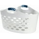thumbnail image 1 of Cesta para ropa sucia Rubbermaid Flex N Carry 35 L, color blanco, 1 of 3