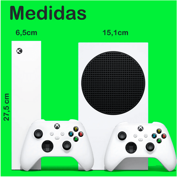 Consola Xbox Serie S Blanco 512gb 4tflops Y Sdram 10gb Gddr6 | Lider