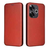 Funda Flip Para Foxdock Xiaomi Poco F6 - Funda Magnética De Negocios, Funda Protectora Delgada