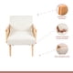 thumbnail image 3 of Sillon madera rattan relaxia - Blanco, 3 of 4