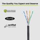 thumbnail image 4 of Cable Ethernet TRUE CABLE Cat5e 152 m Negro Resistente a los Rayos UV, 4 of 7