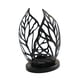 thumbnail image 2 of Portavelas De Hoja, Decoración De San Valentín, Candelabro, Centro De Mesa Para Decoración De Fiesta, Negro, 2 of 5