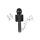 thumbnail image 1 of Micrófono Karaoke Con Altavoz Bluetooth Color Negro - PB-B6, 1 of 3