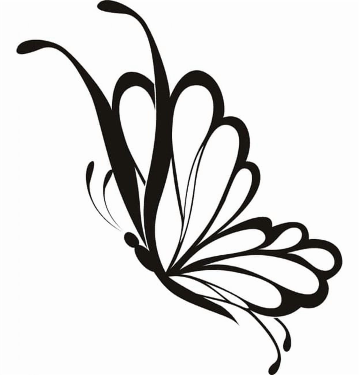 Rienda Libre Graphics - Decomural Butterfly Butterflies Ws-16260