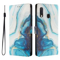 Foxdock Funda Tipo Cartera Para Samsung Galaxy A10E/A20E Con Soporte Y Correa – Diseño De Patrones Lindos