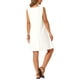 thumbnail image 3 of INSPIRE CHIC Vestidos de Lino para Mujer Verano Sin Mangas Vestido Casual Suelto Flowy Mini Tanque de Playa con Bolsillos S Blanco, 3 of 6