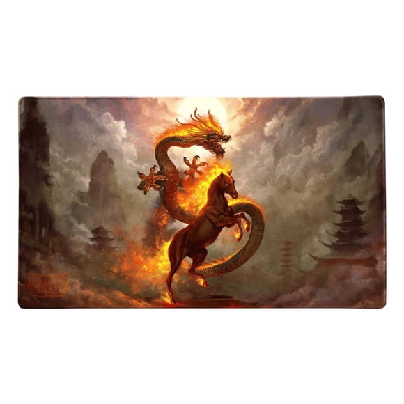 Playmat Dragon Shield Fire Horse 2026 Art, Limited Edition