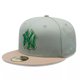 thumbnail image 3 of Jockey Gorro New Era 59FIFTY New York Yankees MLB Green Camel, 3 of 6