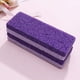 thumbnail image 2 of 2 piezas de piedra exfoliante para pies, removedor de callos y limpiador de piel (morado), 2 of 8