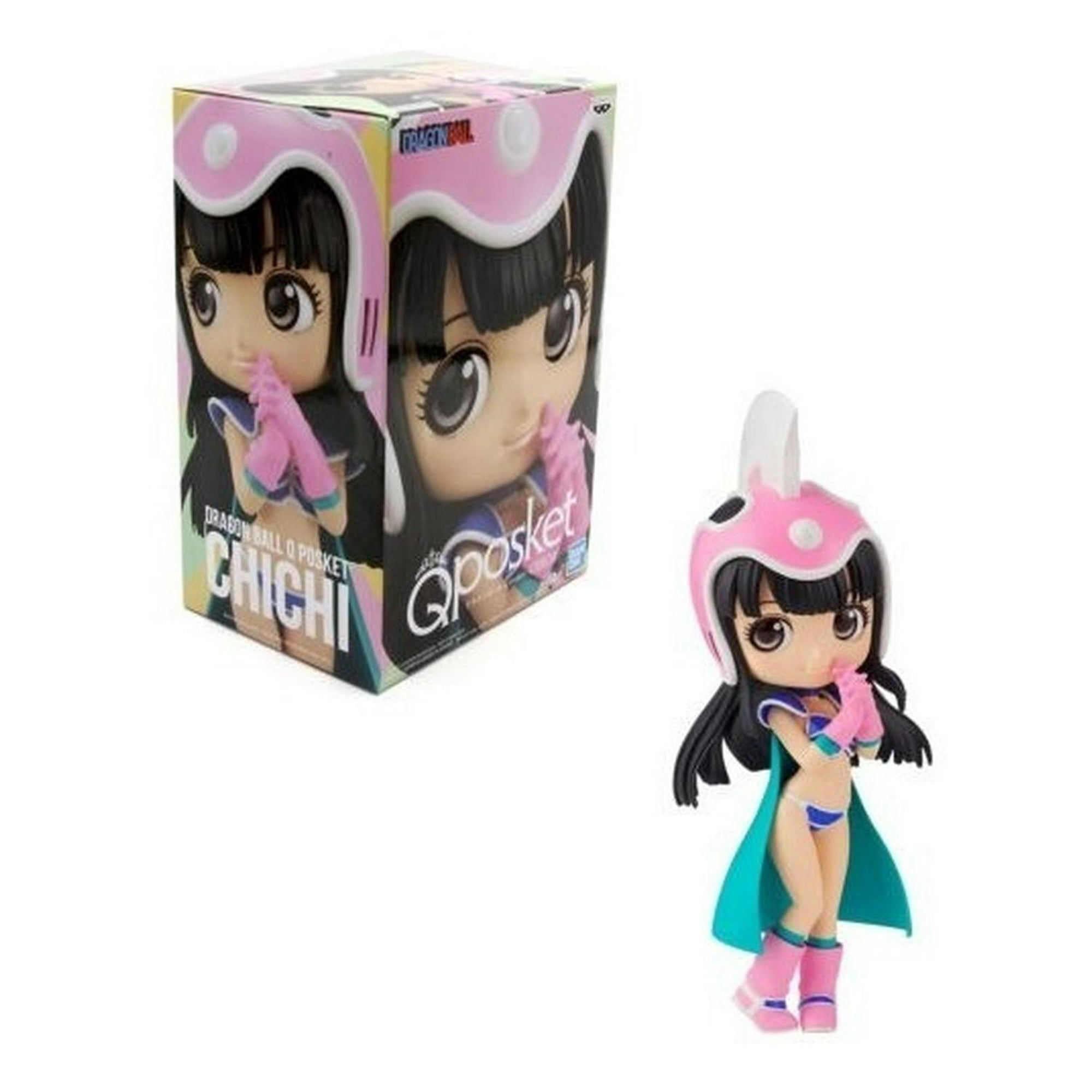 Figura Banpresto Qposket Dragon Ball Chichi Ver A Original Azul
