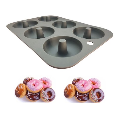 Genérico - Moldes Silicona Donas Moldes De Silicona Donut Molde Dona