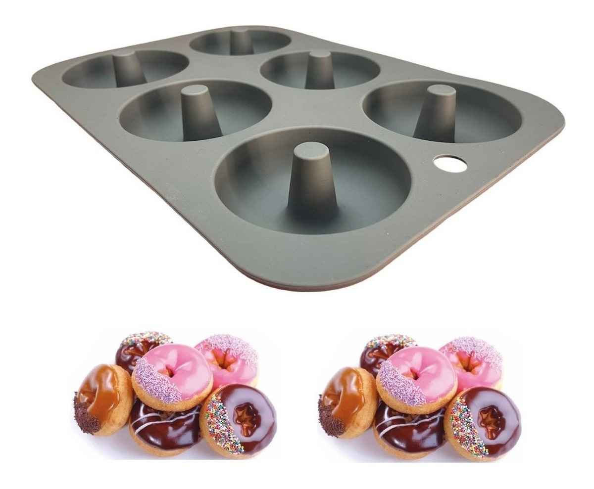 Genérico - Moldes Silicona Donas Moldes De Silicona Donut Molde Dona