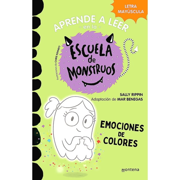 Aprende a leer en Escuela de Monstruos8 Emociones de Colores