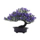 thumbnail image 5 of Árbol Bonsái Artificial Moderno, Pequeño, Planta Falsa, Decoración Para Mesa, Dormitorio, Jardín, Morado Oscuro, 5 of 5