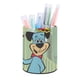 thumbnail image 1 of El Show de Huckleberry Hound-theme Cylinder Pen Holder Pencil Organizer with Flannel Lining PVC Leather Material Cardboard Base for study work 10*8CM, 1 of 6