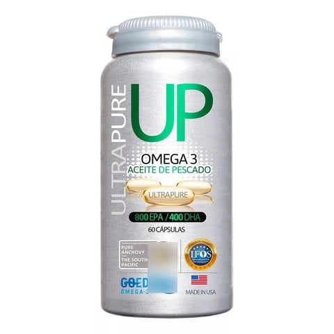 New Since - Up Omega - Omega 3 Up Ultra Pure 800 Epa/ 400 Dha 60 Cápsulas