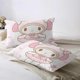 thumbnail image 4 of DIEZ The Girls My Bunny Melody Theme Bedding Set3 Piece 3D Melody Flowers Printed Breathable Durable Microfiber Comforter SetGifts for Boys and Girls Twin, 4 of 5