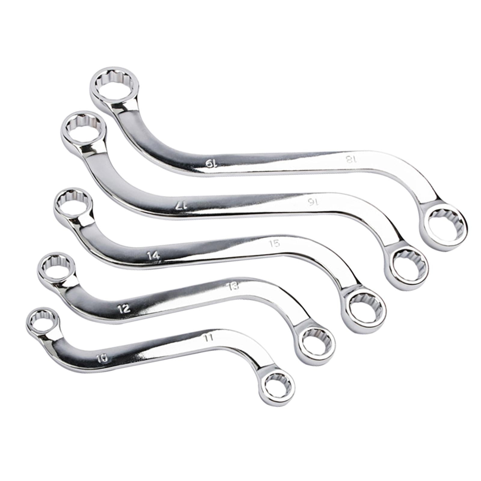 Ioensy - Juego De Llaves Tipo S Multifuncionales De 5 Uds., Ajuste Automático Duradero Para Automóviles