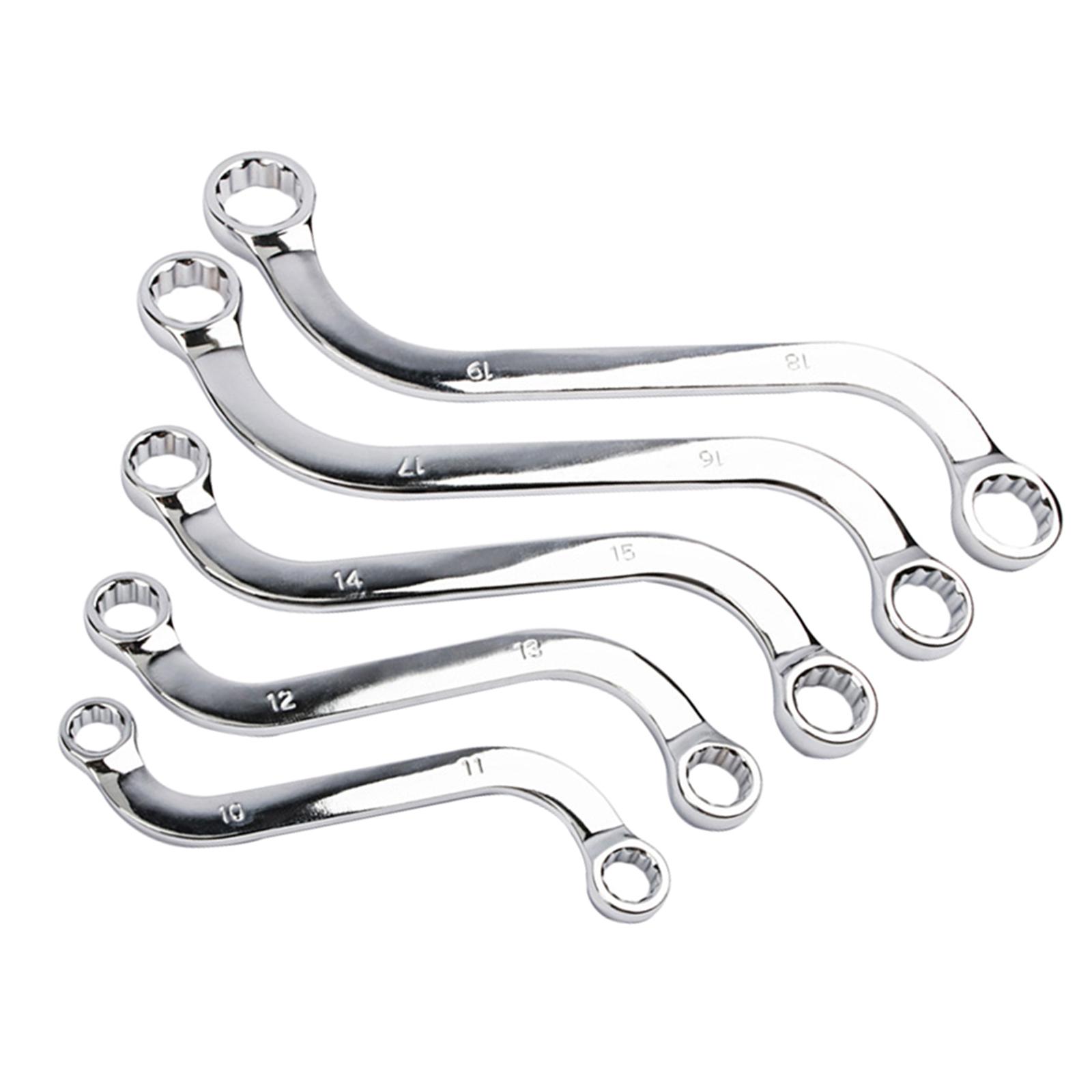 Ioensy - Juego De Llaves Tipo S Multifuncionales De 5 Uds., Ajuste Automático Duradero Para Automóviles