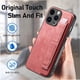 thumbnail image 5 of Funda Protectora con Correa para iPhone 15 Pro Resistente a Golpes Rosa, 5 of 6