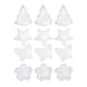 thumbnail image 5 of 12 Vasos De Plástico Transparente Para Velas De Té, 4 Formas, Moldes Para Velas De Té, Contenedores, 5 of 5