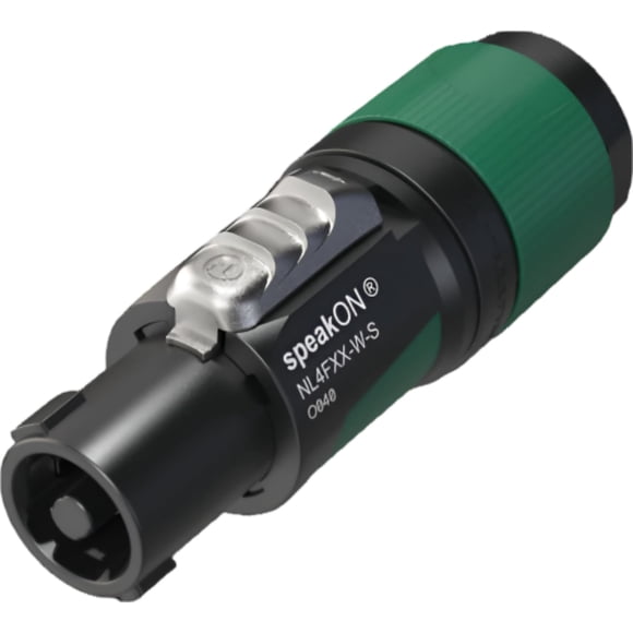 Conector de Montaje para Cable SpeakON de 4 Pines NEUTRIK NL4FXX-W-S Original con Bloqueo (2)