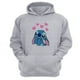 thumbnail image 1 of Polerón Canguro Extraterrestre Azul Gris Claro Talla Xl Unisex, 1 of 3