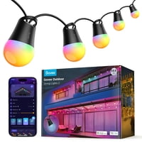 Cadena De Luces Para Exteriores Govee Smart Rgbic De 144 Pies Con 47 Modos
