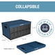 thumbnail image 2 of Contenedores Plegables CleverMade 46L Paquete de 3 Azul, 2 of 8