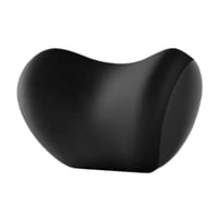 Magideal - Almohada Para El Cuello Del Coche Con Correa Ajustable, Almohada Para Reposacabezas De Espuma Viscoelástica Para Asiento Del Conductor, Sofá Cama Y Ha Negro