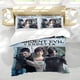 thumbnail image 5 of Resident Evil Conjunto de sábanas temático, trío de piezas, cómodo y amigable con la piel, diseño único, regalo de decoración para el hogar para familiares, amigos y fans, 90 cm * 190 cm, 5 of 6
