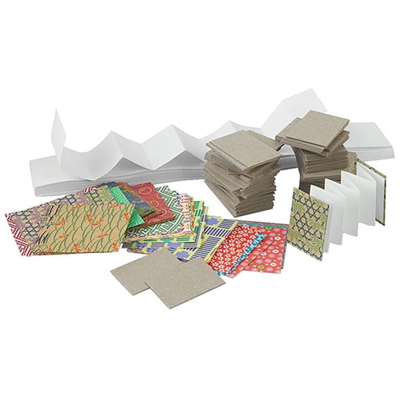Kit de libros acordeón mini Cover-It, 72 proyectos, paquete de 6.03 x 3.81 cm