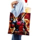 thumbnail image 4 of Deadpool / Dead Pool Bolso de tela con estampado de lienzo para mujer, bolsa de compras reutilizable y estética, con cremallera interior, regalo para mujer,38*45cm., 4 of 6