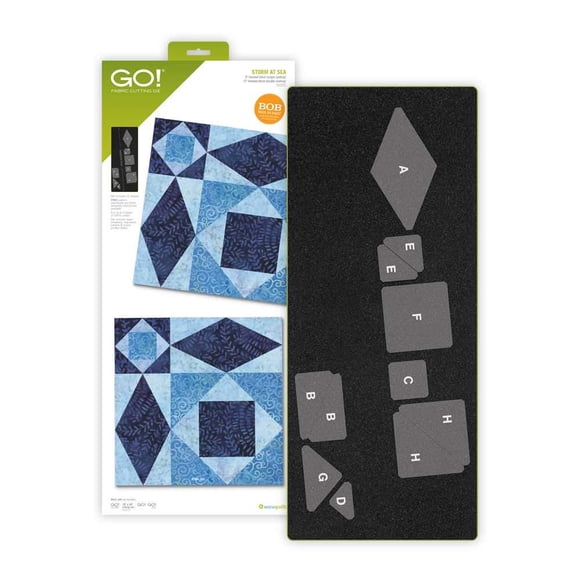 Matriz AccuQuilt GO! Storm at Sea Block on Board (BOB)