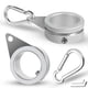 thumbnail image 1 of Anillos para mástiles de bandera Anovo de aleación de aluminio que giran 360° (paquete de 2), 1 of 7