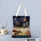 thumbnail image 2 of Avatar: La Película Bolso de tela con estampado de lienzo para mujer, bolsa de compras reutilizable y estética, con cremallera interior, regalo para mujer,40*45cm., 2 of 6