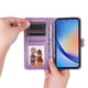 thumbnail image 3 of Funda tipo cartera FOXDOCK para Samsung Galaxy A35 , diseño girasol en relieve, cuero PU, cierre magnético, soporte y tarjetero, 3 of 5