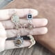 thumbnail image 3 of Greek Mythology Sun and Moon Pendant Earrings - Creative Design for Women, Asymmetric Style, Perfect for Parties and Gifts, 3 of 4